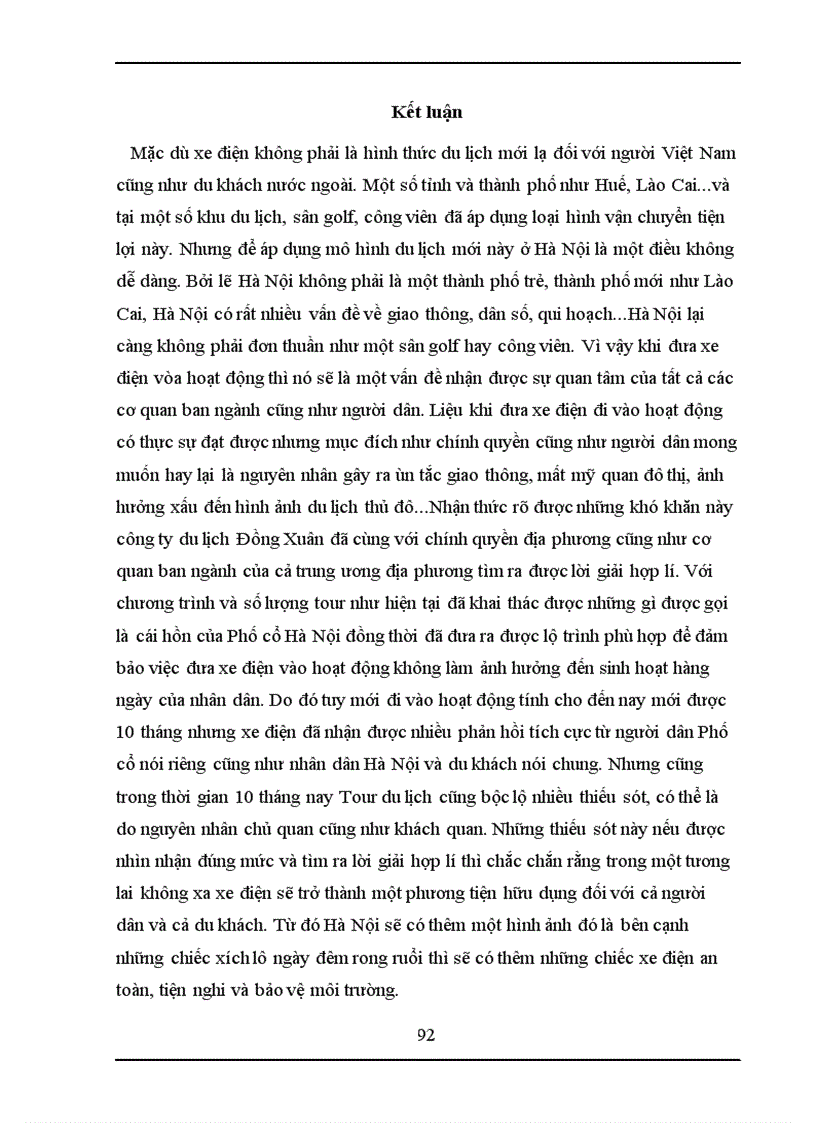 image for page Nghiên cứu tuyến du lịch bằng xe điện xung quanh Hồ Hoàn Kiếm và khu vực Phố cổ Hà Nội