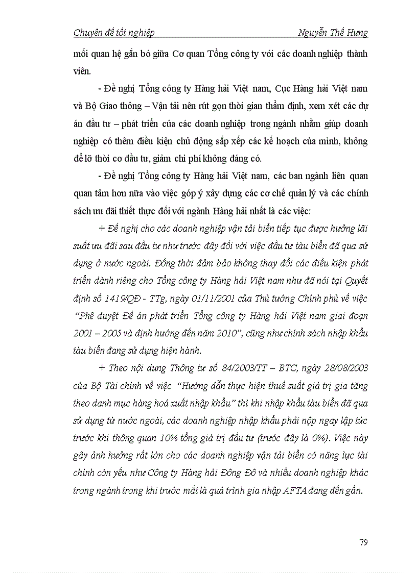 image for page Cao cấp Chính trị Một số giải pháp cơ bản nâng cao hiệu quả sản xuất kinh doanh tại Công ty Hàng hải Đông Đô