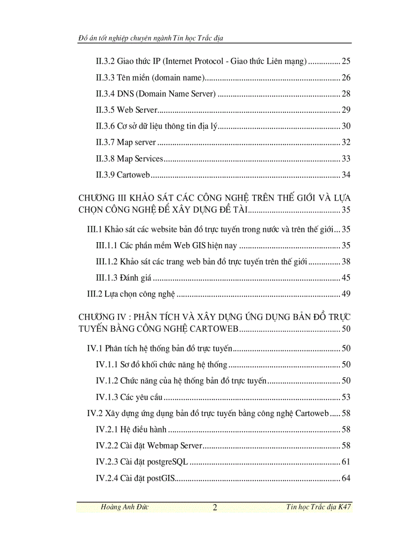 image for page Chuyên ngành tin học ứng dụng trắc địa