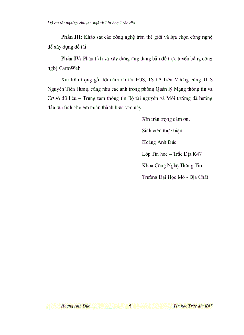 image for page Chuyên ngành tin học ứng dụng trắc địa