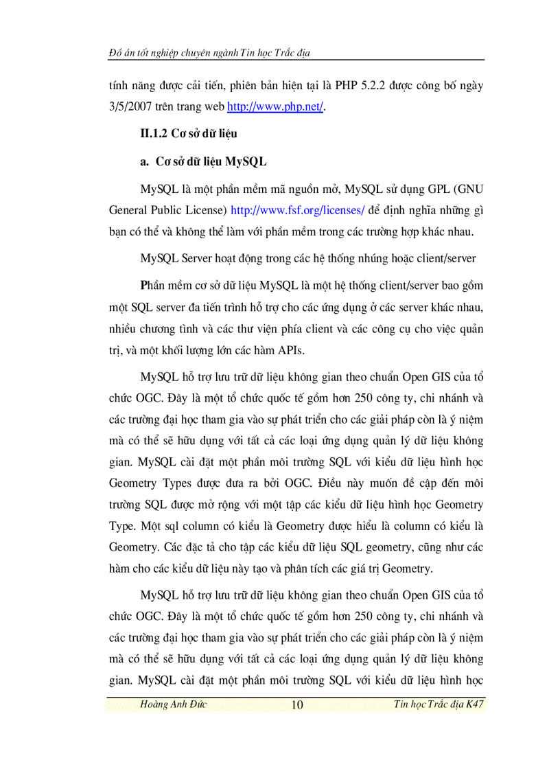 image for page Chuyên ngành tin học ứng dụng trắc địa