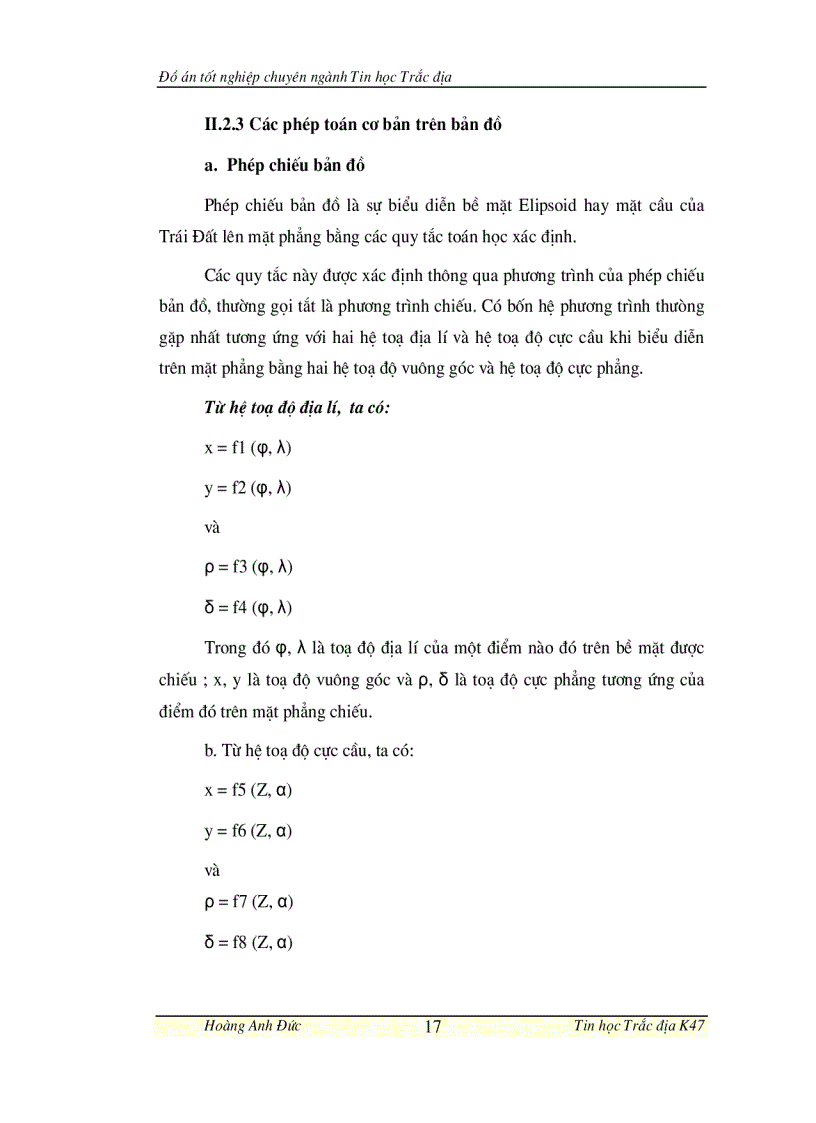 image for page Chuyên ngành tin học ứng dụng trắc địa