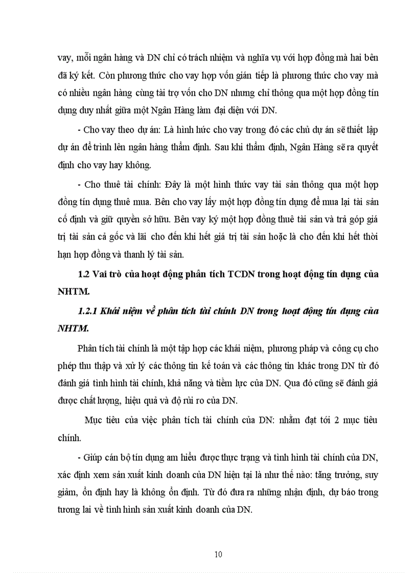 image for page Nâng cao chất lượng công tác phân tích tài chính của DN phục vụ hoạt động tín dụng trung và dài hạn tại chi nhánh NHNo PTNT Đông Hà Nội Thực trạng và giải pháp
