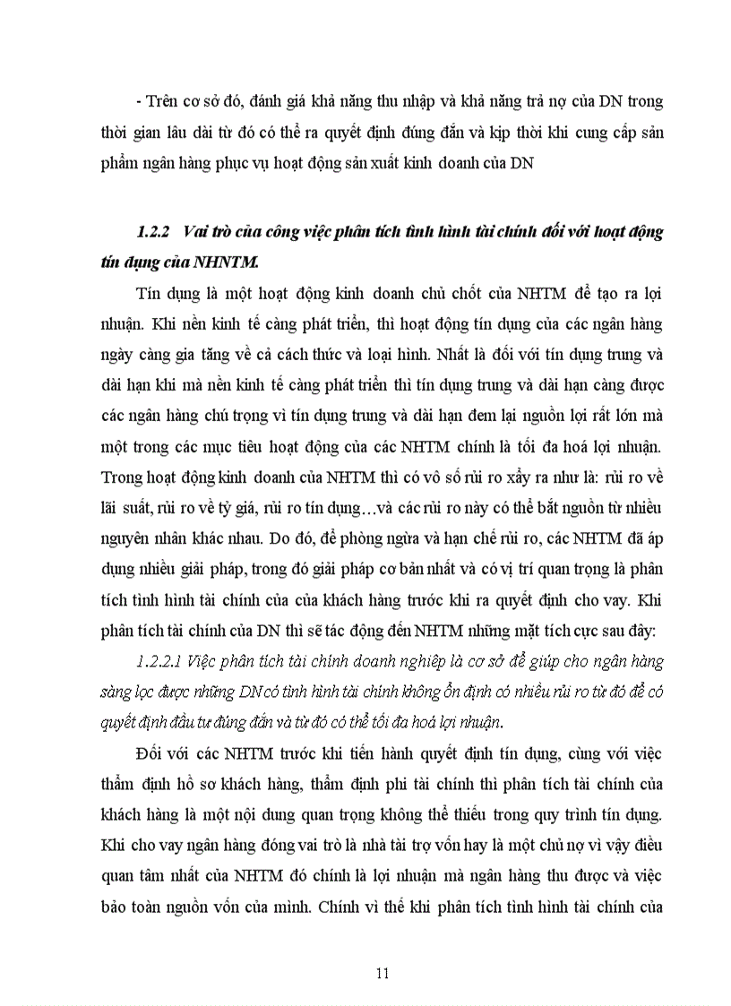 image for page Nâng cao chất lượng công tác phân tích tài chính của DN phục vụ hoạt động tín dụng trung và dài hạn tại chi nhánh NHNo PTNT Đông Hà Nội Thực trạng và giải pháp