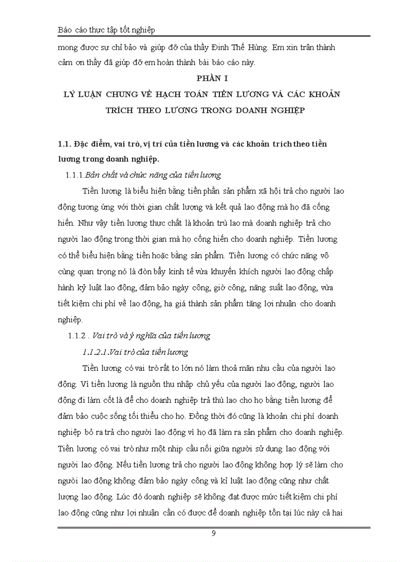 image for page Kế toán tiền lương và các khoản trích theo lương tại Công ty sản xuất Thương Mại và dịch vụ Phú Bình