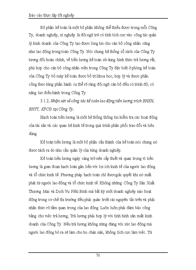 image for page Kế toán tiền lương và các khoản trích theo lương tại Công ty sản xuất Thương Mại và dịch vụ Phú Bình