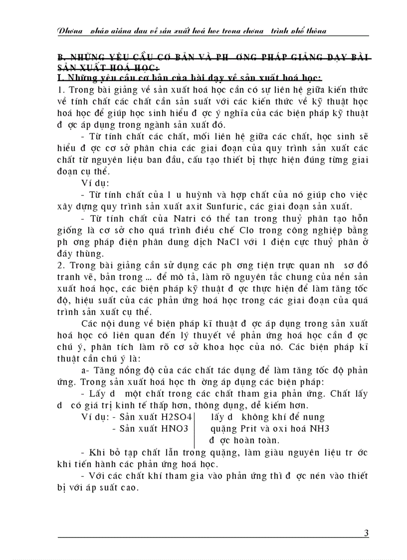 image for page Sáng kiến kinh nghiệm trong dạy học Phương pháp giảng dạy về sản xuất hoá học trong chương trình phổ thông