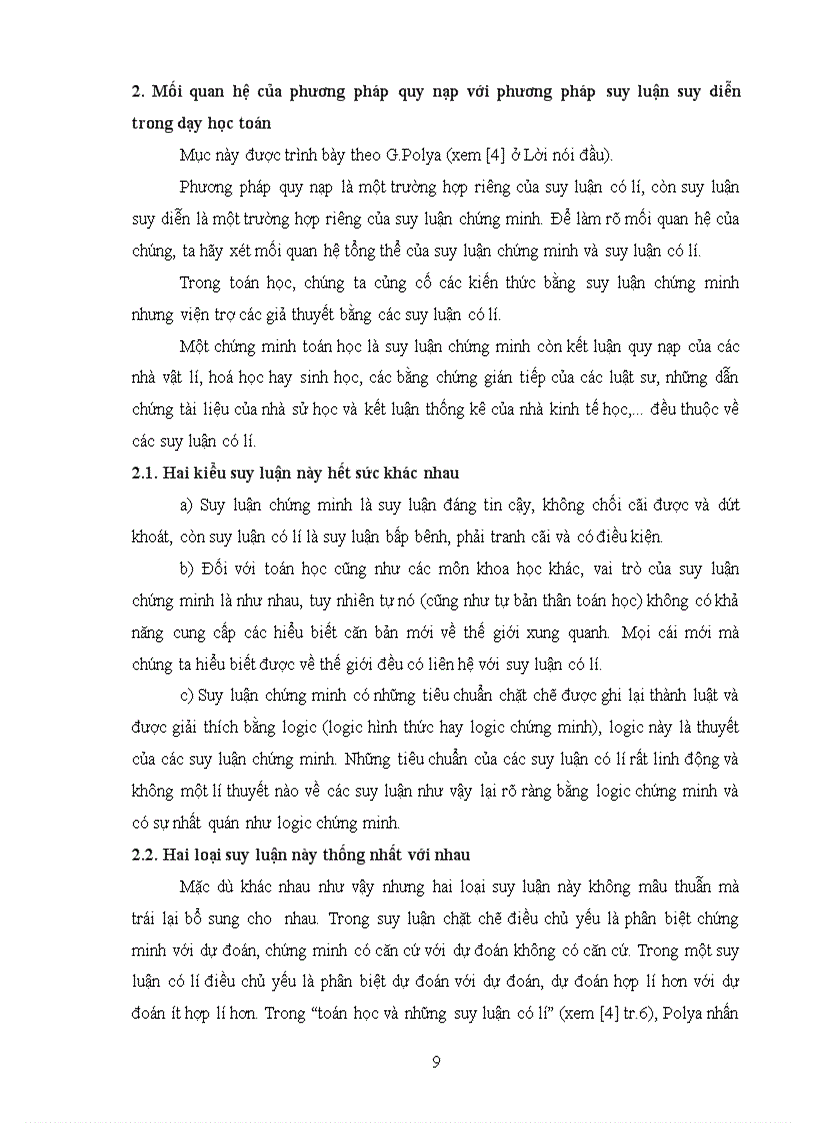 image for page Luận văn tốt nghiệp đại học Sư phạm Toán Rèn luyện và phát triển năng lực suy luận quy nạp cho học sinh trong dạy học toán ở trường phổ thông