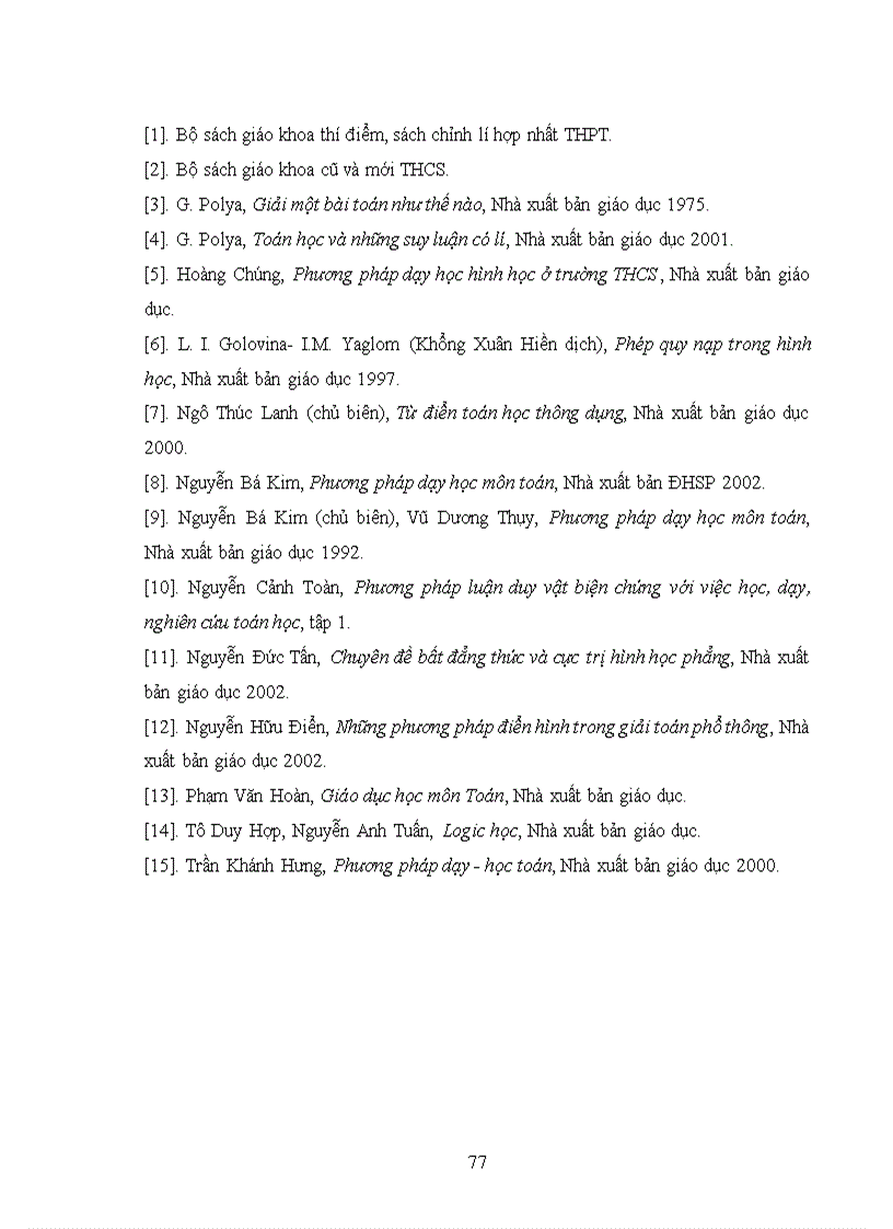 image for page Luận văn tốt nghiệp đại học Sư phạm Toán Rèn luyện và phát triển năng lực suy luận quy nạp cho học sinh trong dạy học toán ở trường phổ thông