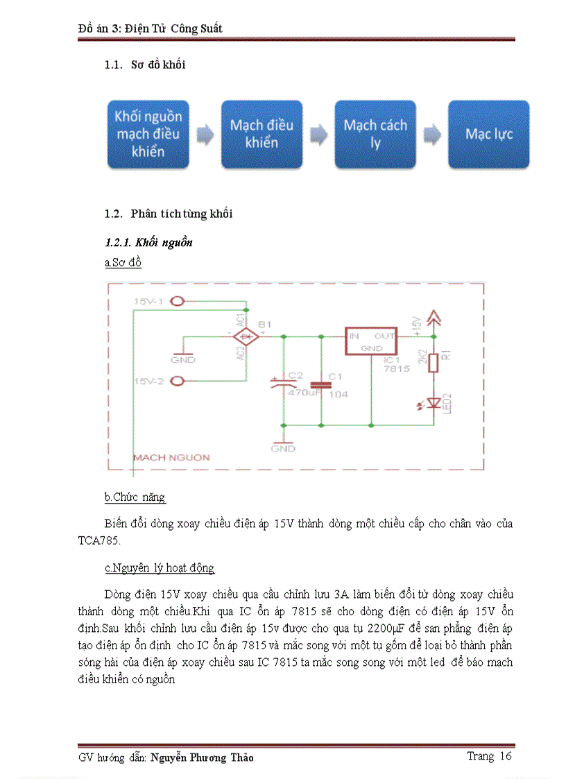 image for page Nghiên cứu thiết kế bộ điều áp xoay chiều một pha điều khiển tốc độ động cơ