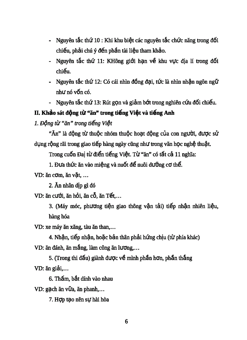 image for page Đối chiếu động từ ăn trong tiếng Việt và tiếng Anh