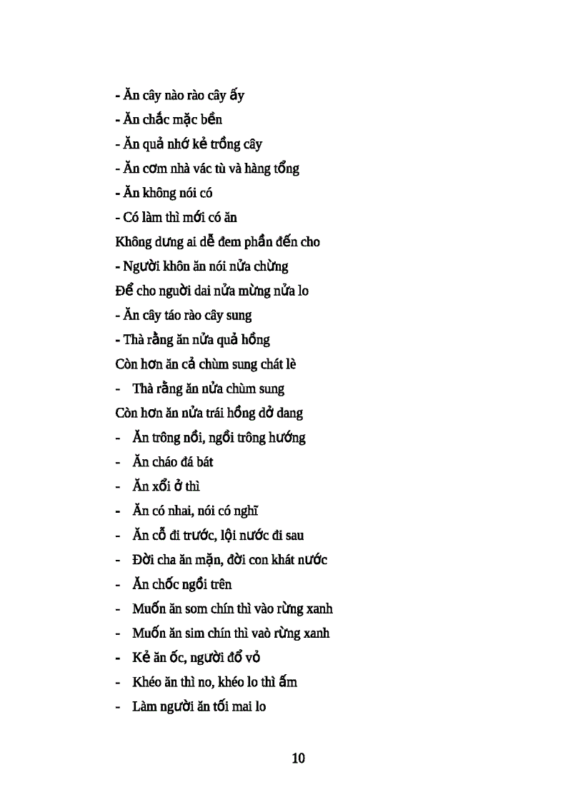 image for page Đối chiếu động từ ăn trong tiếng Việt và tiếng Anh