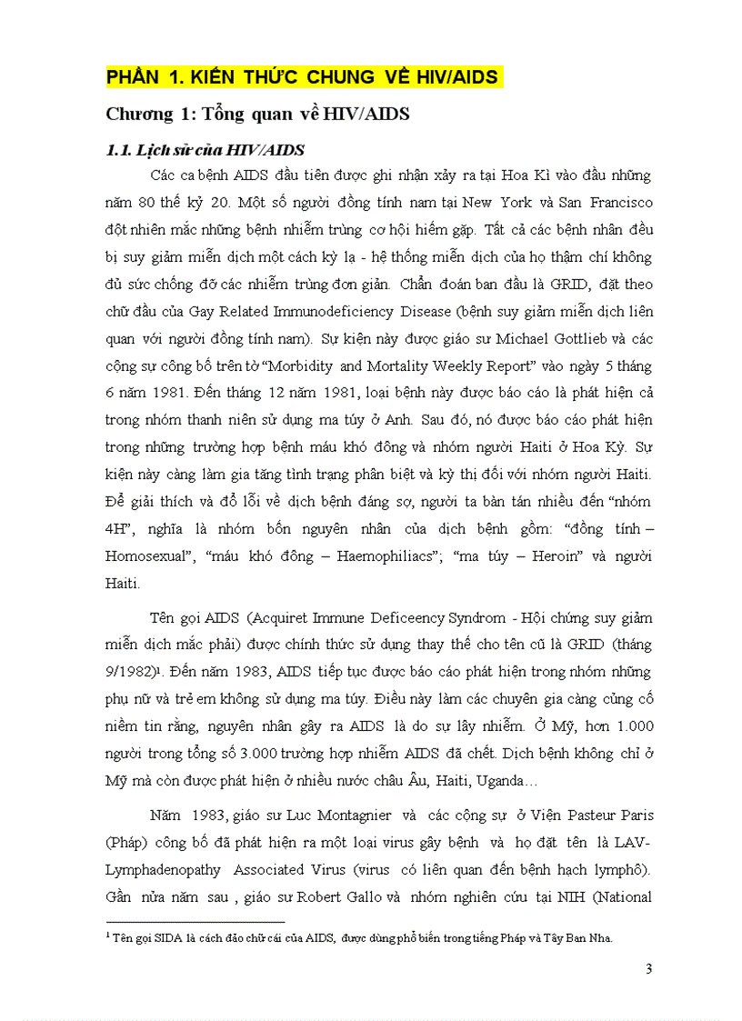 image for page Giáo Trình Xã hội học về HIV AIDS