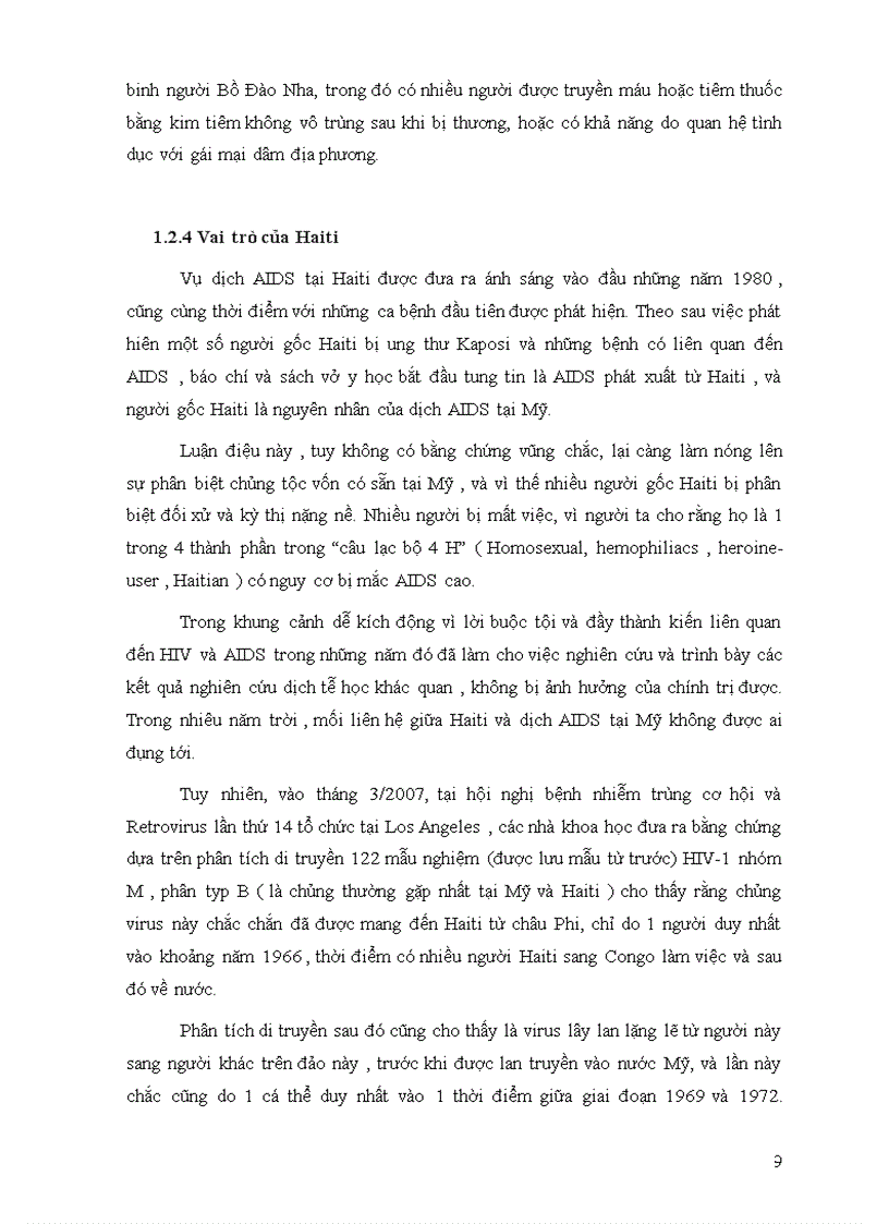 image for page Giáo Trình Xã hội học về HIV AIDS