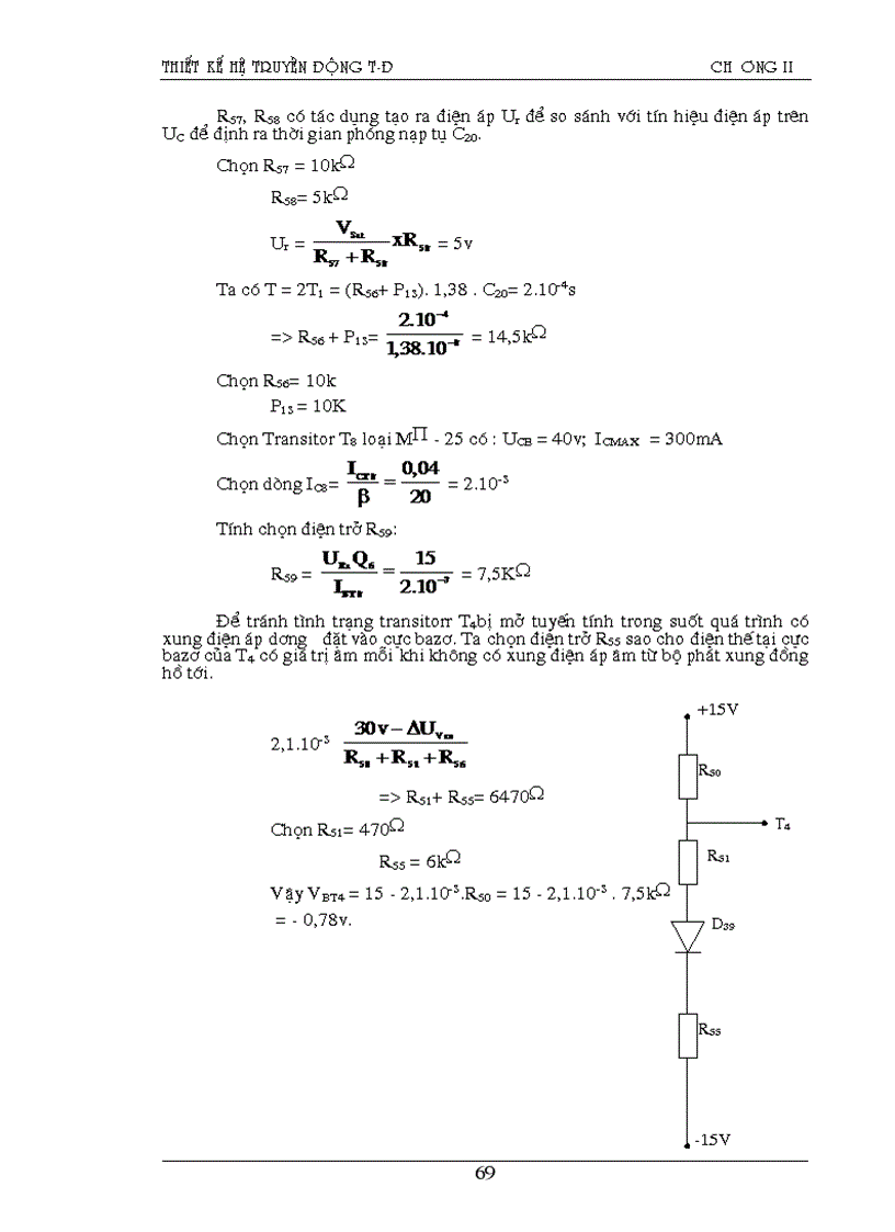 image for page Tính toán thiết kế hệ truyền động T Đ