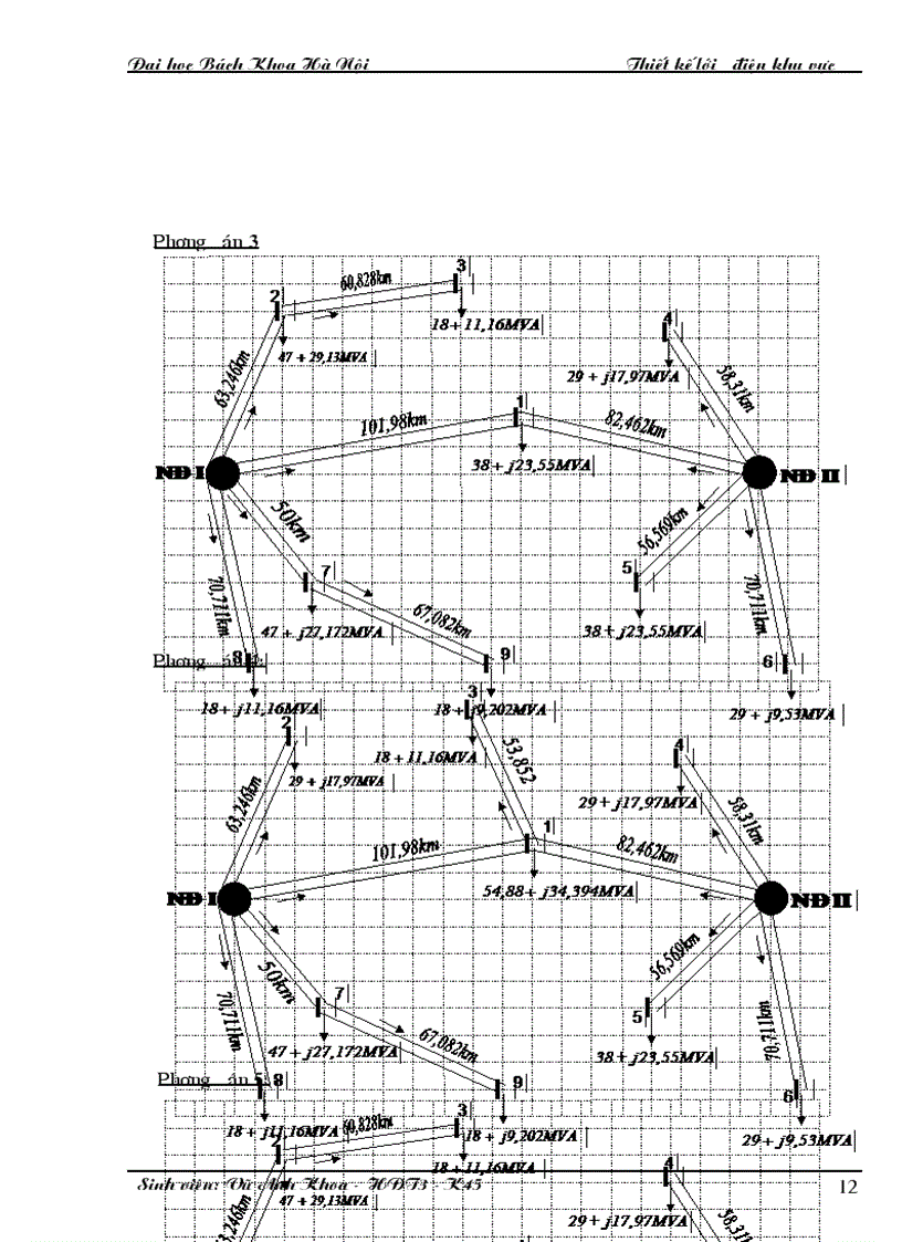 image for page Thiết kế lưới điện khu vực 2
