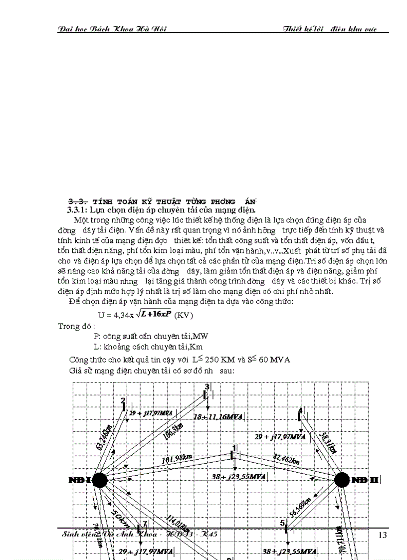 image for page Thiết kế lưới điện khu vực 2