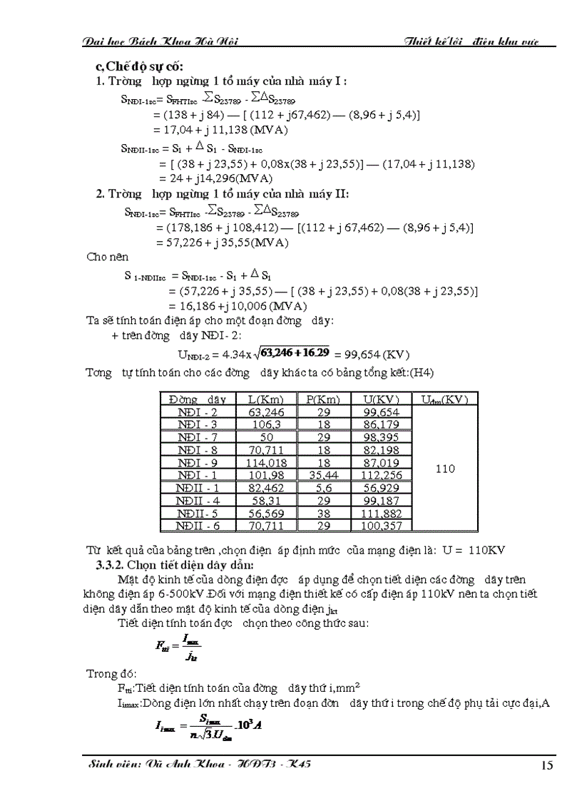 image for page Thiết kế lưới điện khu vực 2