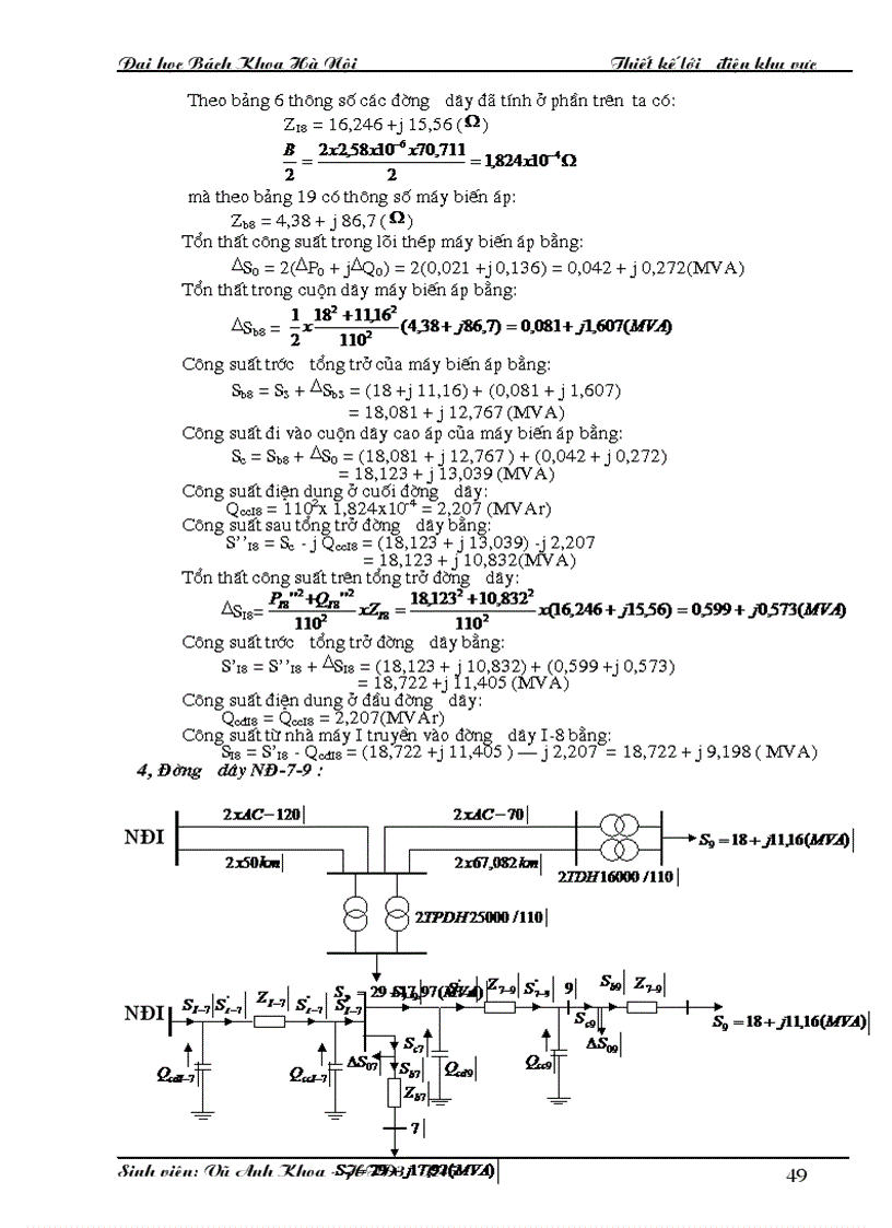 image for page Thiết kế lưới điện khu vực 2