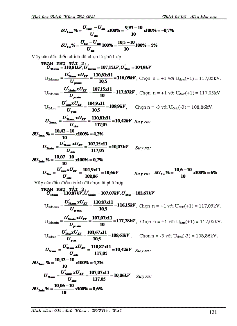 image for page Thiết kế lưới điện khu vực 2