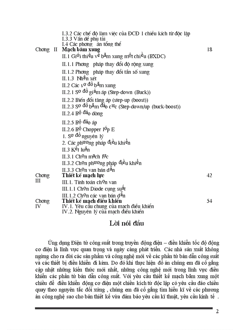 image for page Thiết kế bộ băm xung một chiều có đảo chiều theo nguyên tắc không đối xứng để điều chỉnh tốc độ động cơ điện một chiều kích từ nam châm vĩnh cửu với các số liệu cho trước
