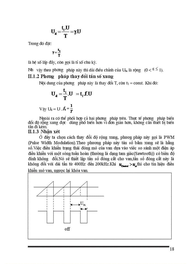 image for page Thiết kế bộ băm xung một chiều có đảo chiều theo nguyên tắc không đối xứng để điều chỉnh tốc độ động cơ điện một chiều kích từ nam châm vĩnh cửu với các số liệu cho trước