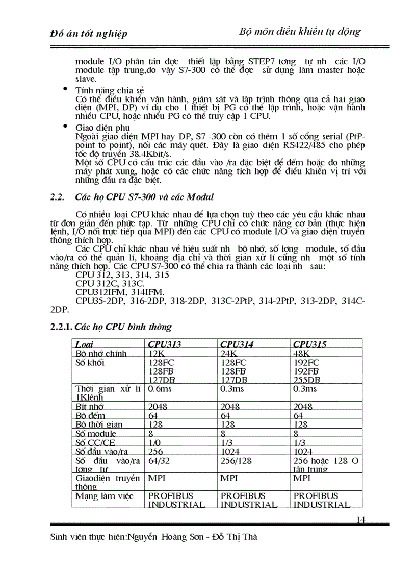 image for page Tìm hiểu về bộ điều khiển khả trình PLC họ PLC S7 300