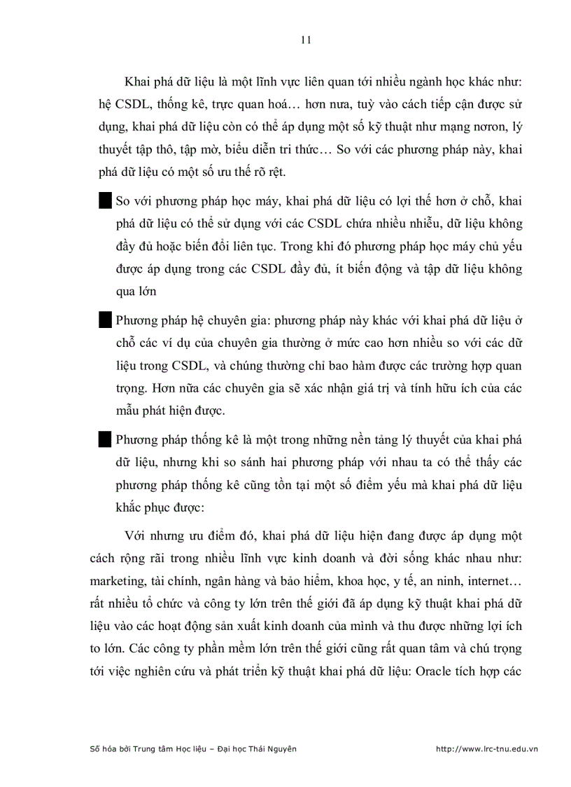 image for page Lựa chọn thuộc tính trong Khai Phá Dữ Liệu