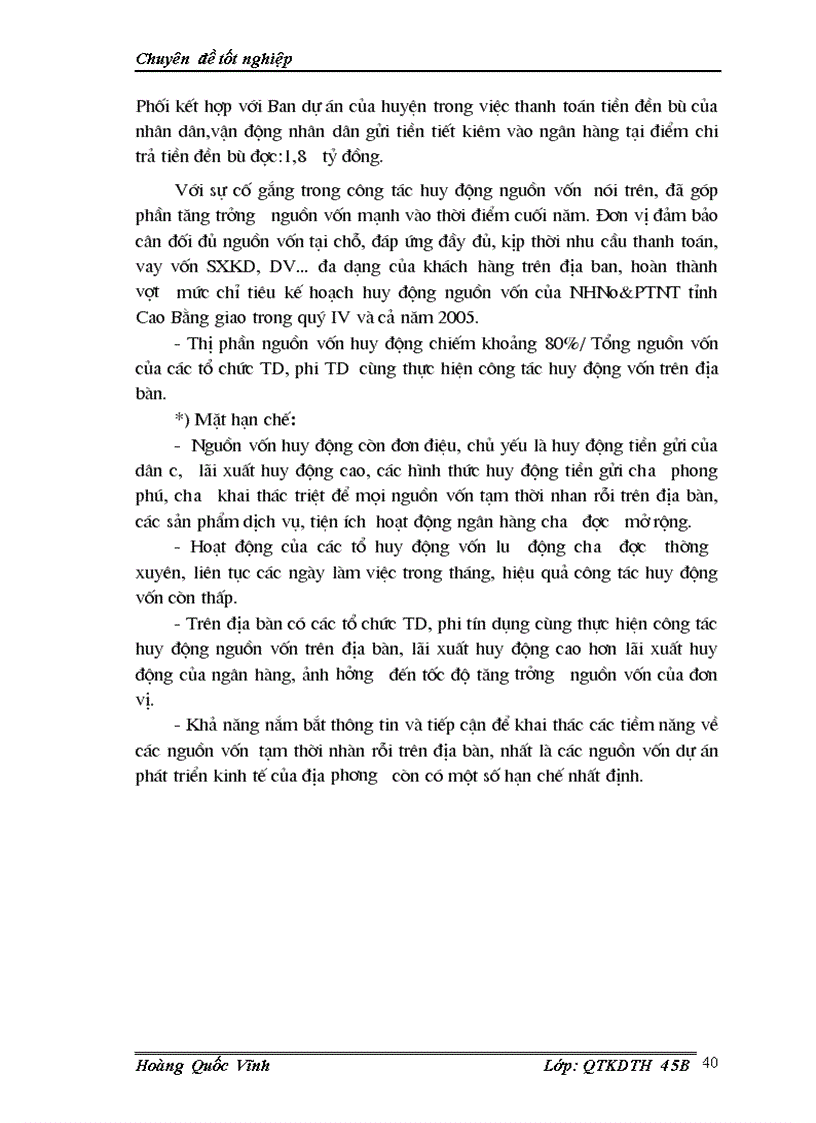 image for page Nâng cao hiệu quả huy động vốn tại NHNo PTNT Việt Nam chi nhánh Huyện Hoà An tỉnh Cao Bằng