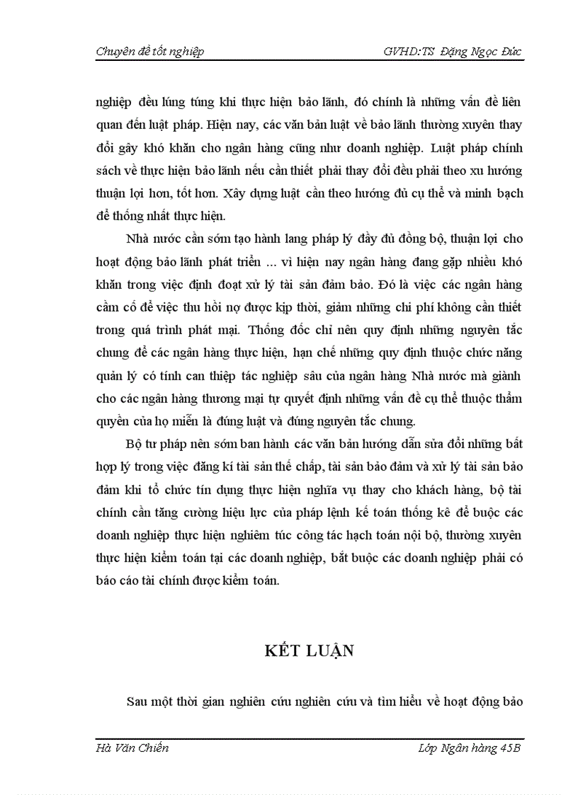 image for page Một số giải pháp nhằm hoàn thiện nghiệp vụ bảo lãnh tại Chi nhánh Ngân hàng Nông nghiệp và Phát triển Nông thôn Láng Hạ