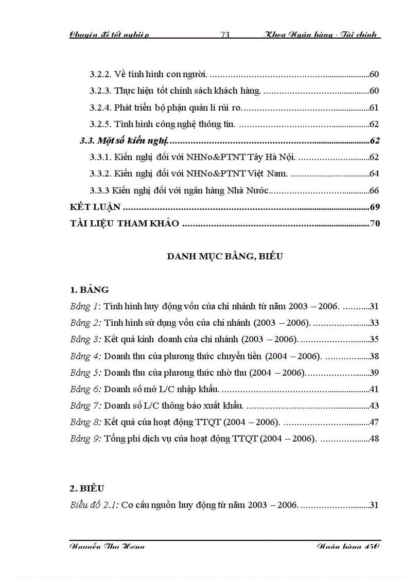 image for page Phát triển hoạt động thanh toán quốc tế tại của Ngân hàng nông nghiệp và phát triển nông thôn Việt Nam chi nhánh Tây Hà Nội