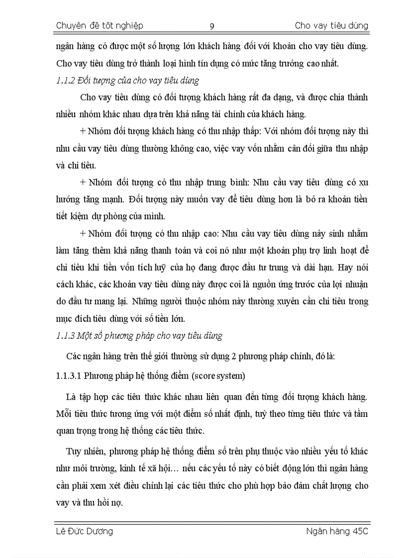 image for page Giải pháp nâng cao chất lượng cho vay tiêu dùng tại ngân hàng thương mại cổ phần Quân Đội chi nhánh Minh Khai