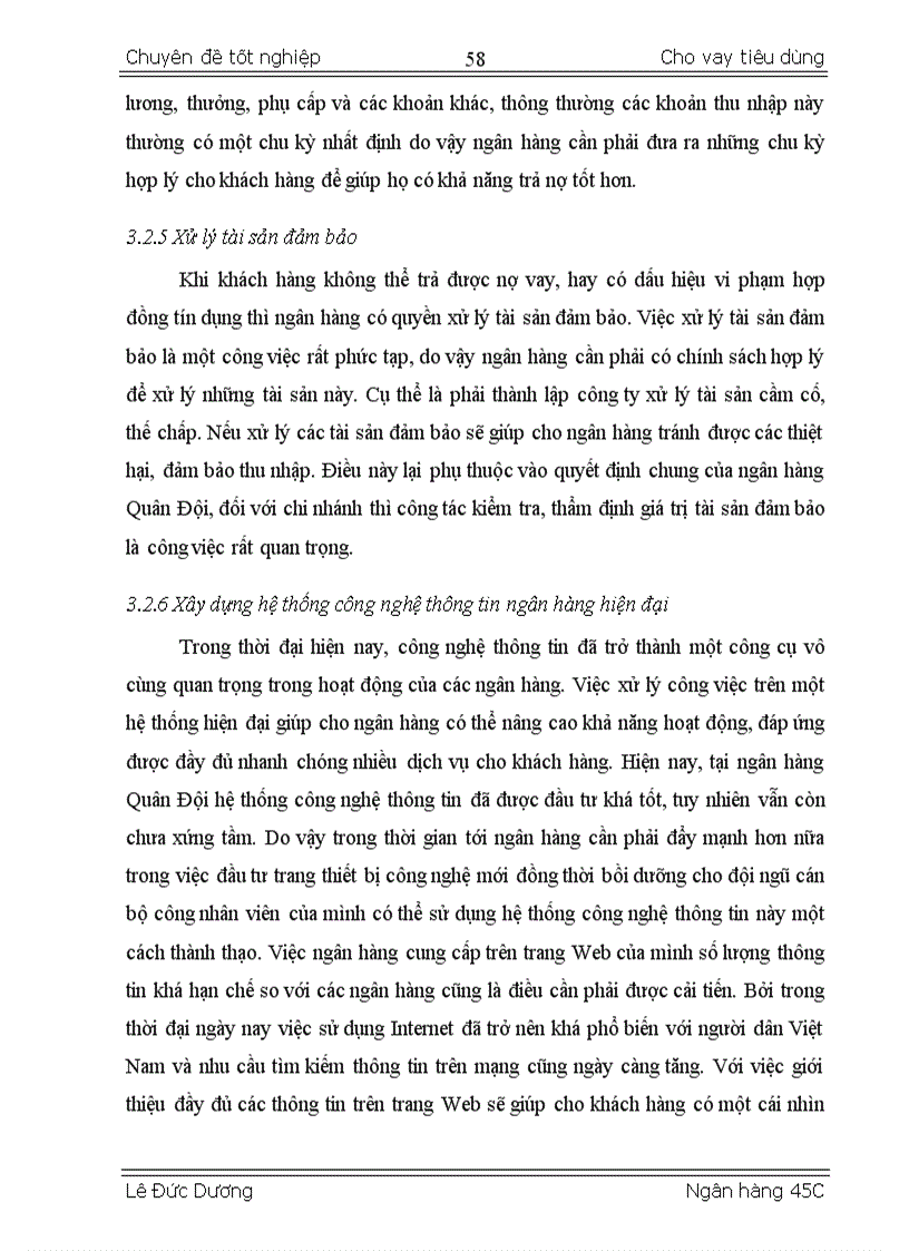 image for page Giải pháp nâng cao chất lượng cho vay tiêu dùng tại ngân hàng thương mại cổ phần Quân Đội chi nhánh Minh Khai