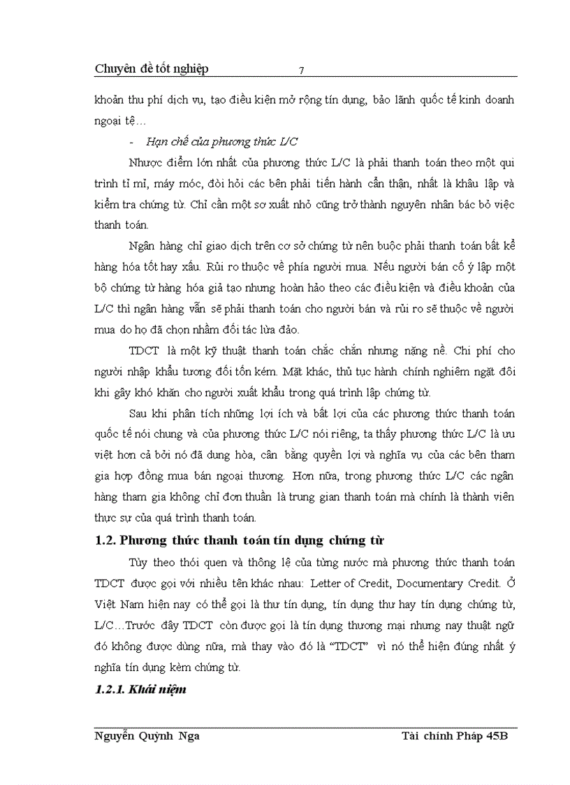 image for page Giải pháp mở rộng hoạt động thanh toán quốc tế theo phương thức tín dụng chứng từ tại TECHCOMBANK