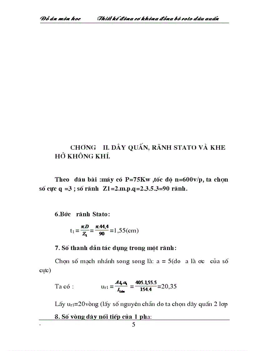 image for page Thiết kế động cơ không đồng bộ roto dây quấn