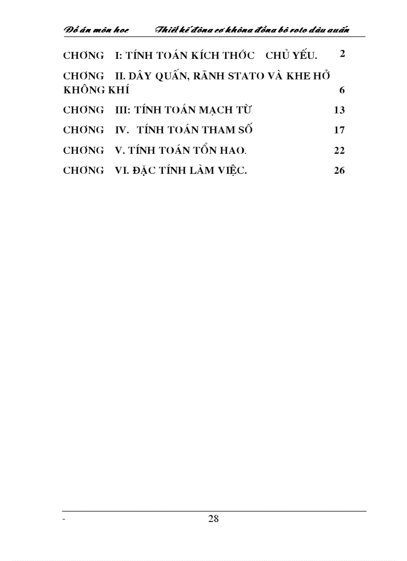 image for page Thiết kế động cơ không đồng bộ roto dây quấn