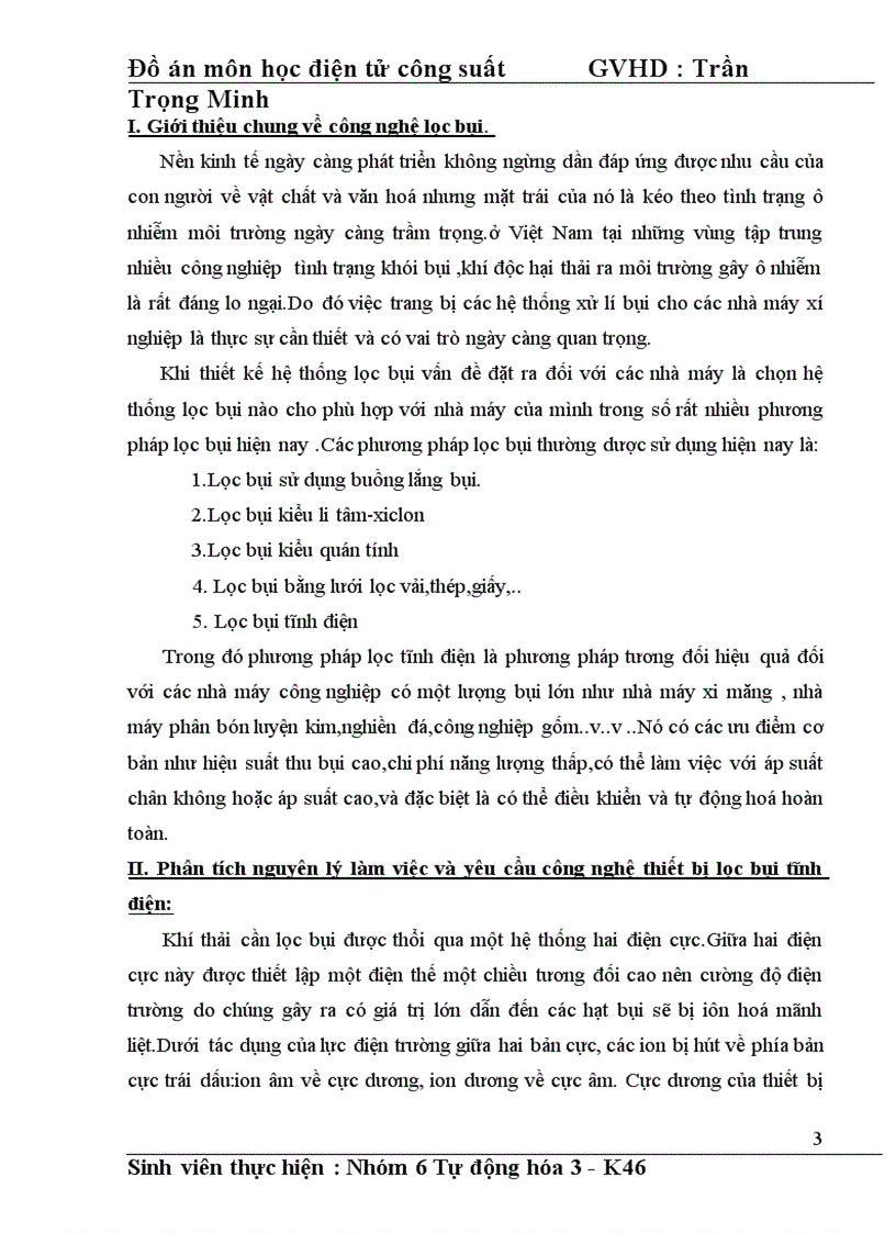 image for page Thiết kế mạch điều khiển cho hệ thống lọc bụi tĩnh điện