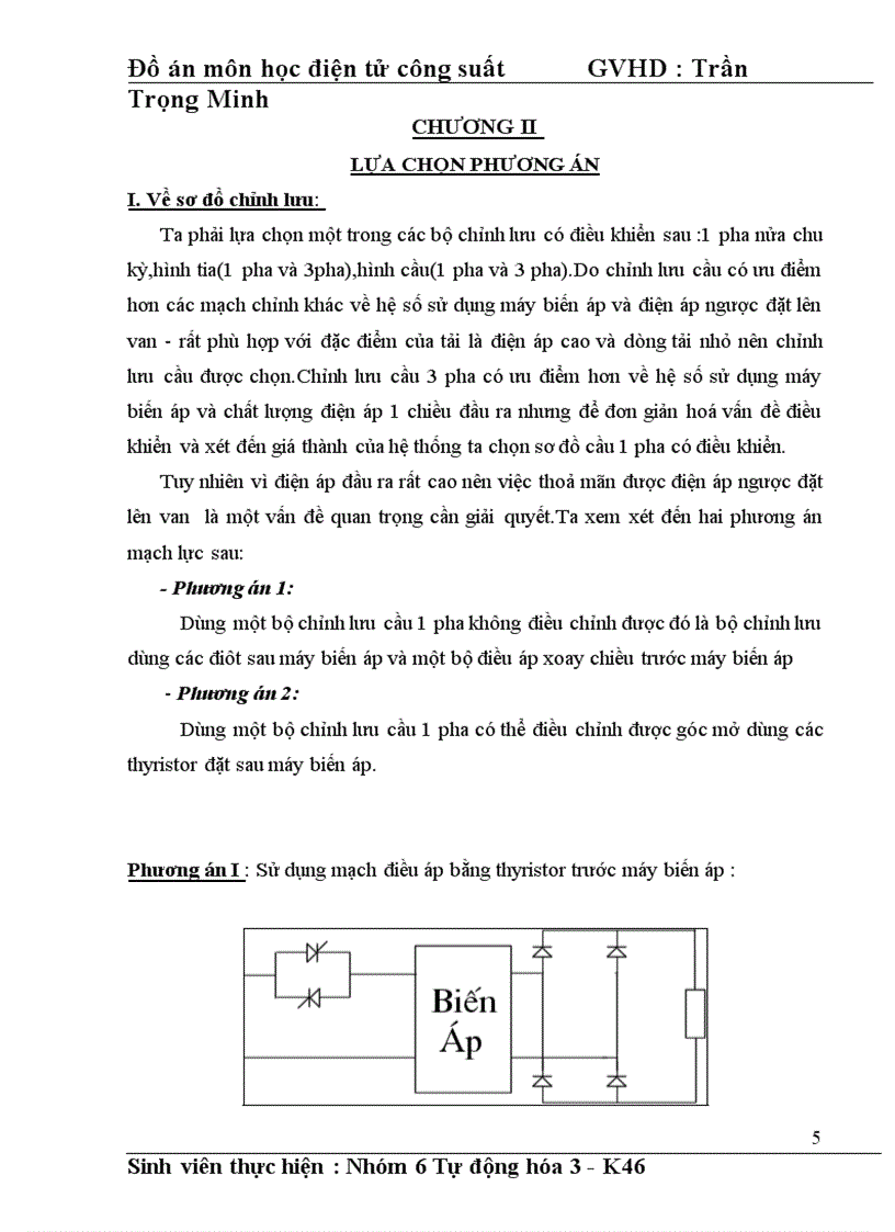 image for page Thiết kế mạch điều khiển cho hệ thống lọc bụi tĩnh điện