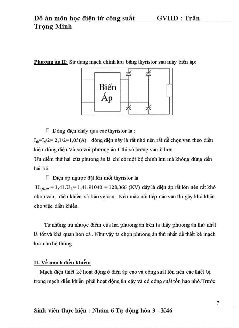 image for page Thiết kế mạch điều khiển cho hệ thống lọc bụi tĩnh điện