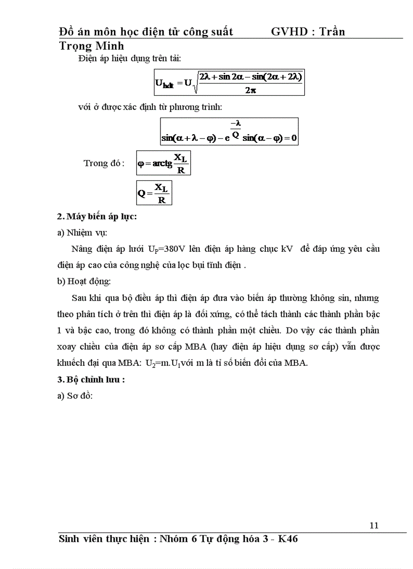 image for page Thiết kế mạch điều khiển cho hệ thống lọc bụi tĩnh điện