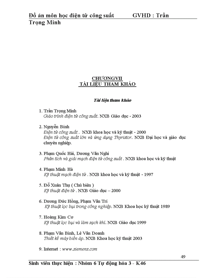 image for page Thiết kế mạch điều khiển cho hệ thống lọc bụi tĩnh điện