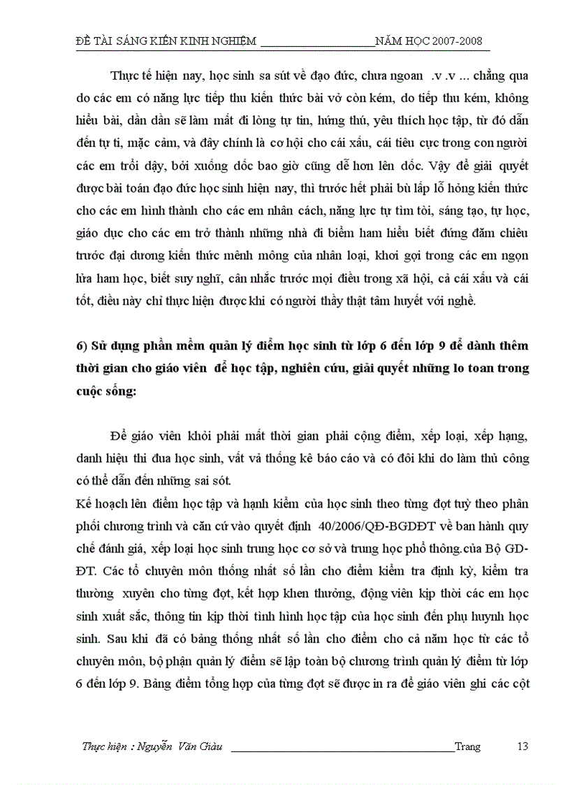 image for page Biện pháp để nâng cao chất lượng giáo dục ở trường THCS Lê Quý Đôn