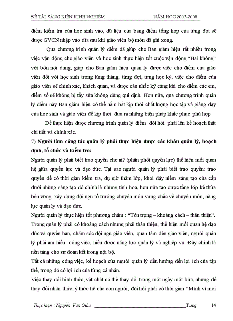 image for page Biện pháp để nâng cao chất lượng giáo dục ở trường THCS Lê Quý Đôn