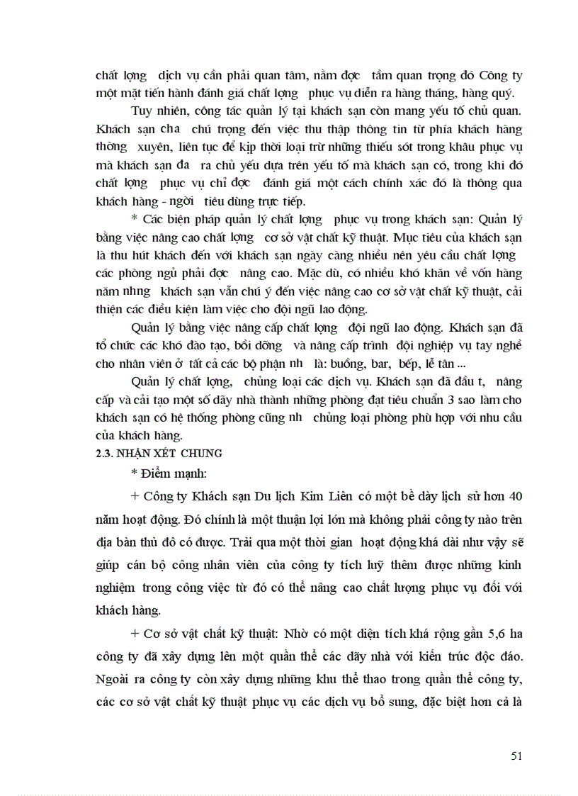 image for page Giải pháp chủ yếu nhằm nâng cao chất lượng phục vụ trong kinh doanh khách sạn du lịch kim liên