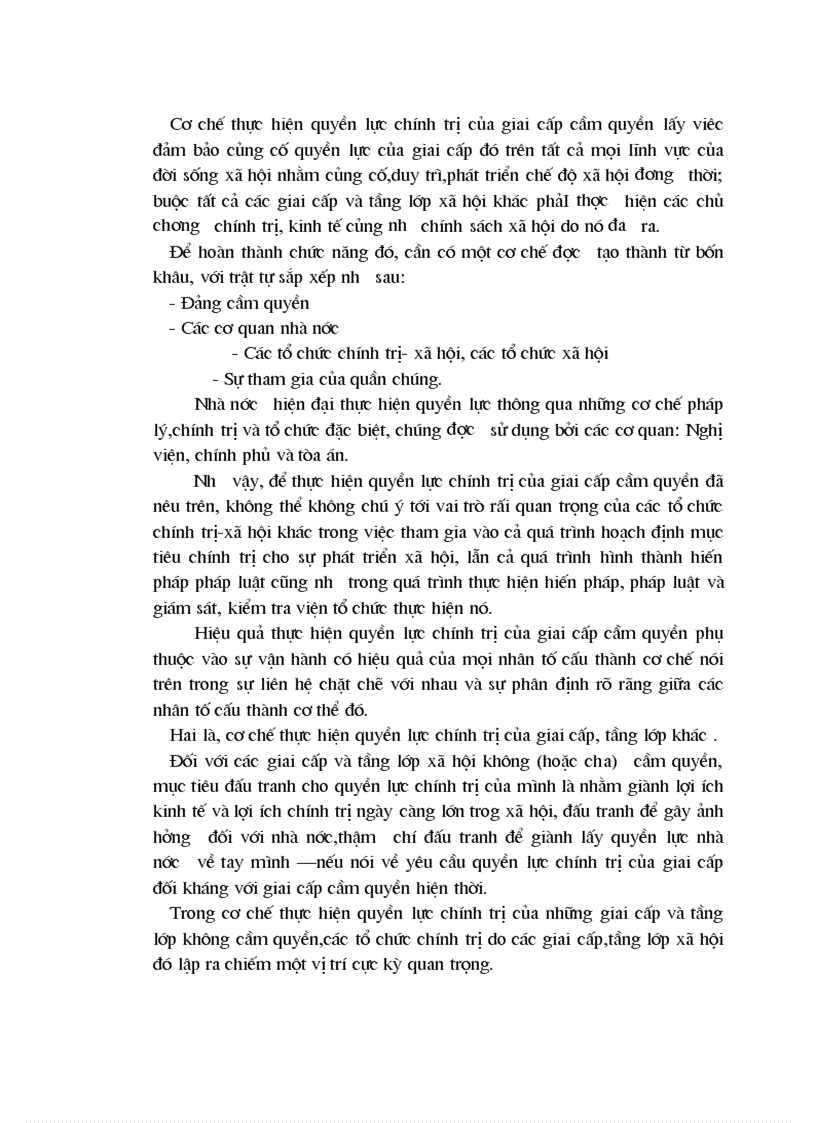image for page Bài KT Quyền lực chính trị là gì Trên các tư liệu thực tiễn chính trị hãy phân tích làm rõ sự khác nhau và mối quan hệ giữa quyền lực chính trị và quyền lực nhà nước