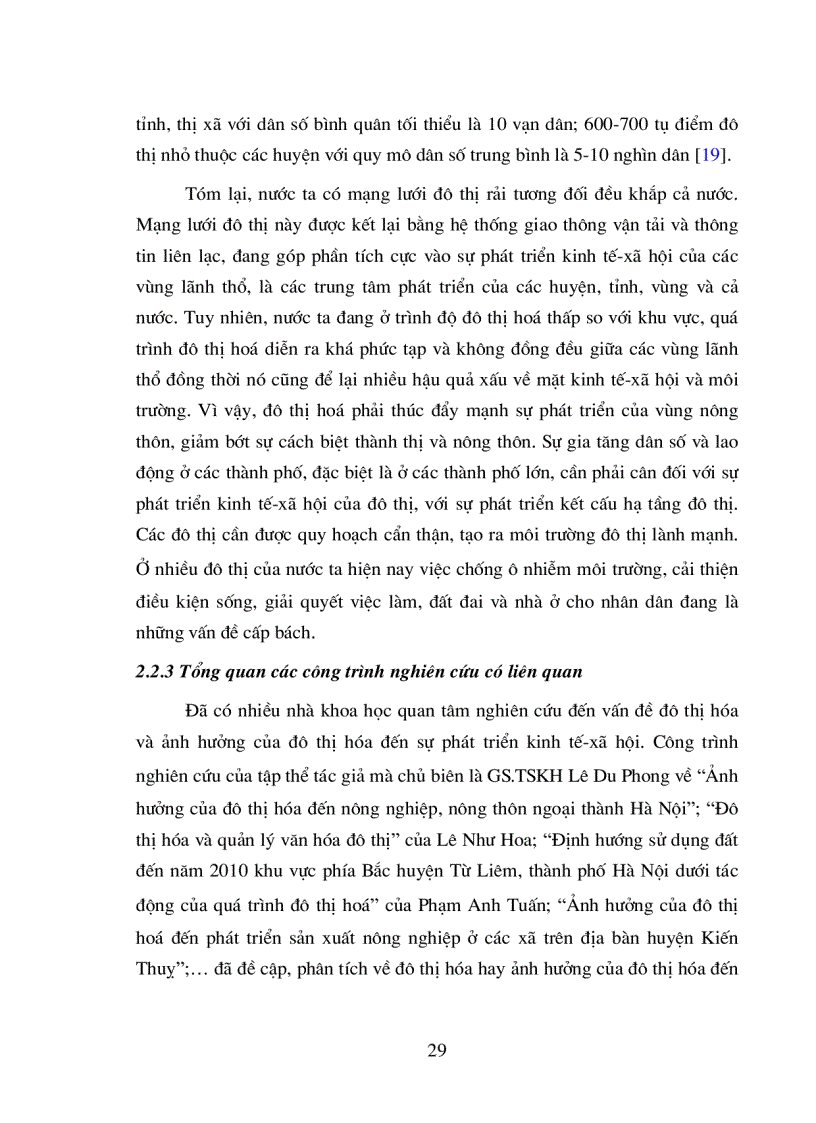 image for page Ảnh hưởng của đô thị hóa đến hưởng sử dụng đất trong các hộ nông dân huyện Yên Mỹ tỉnh Hưng Yên