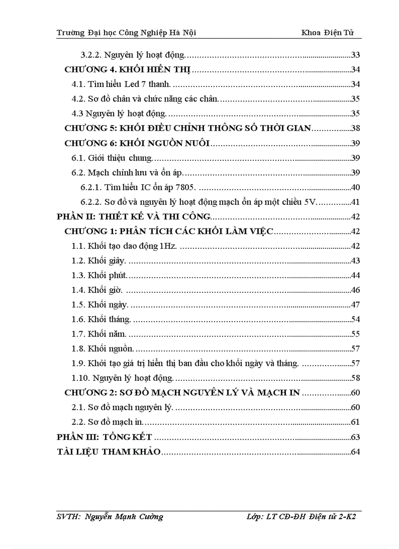 image for page Thiết kế mạch đồng hồ hiển thị ngày tháng năm giờ phút giây dùng IC số