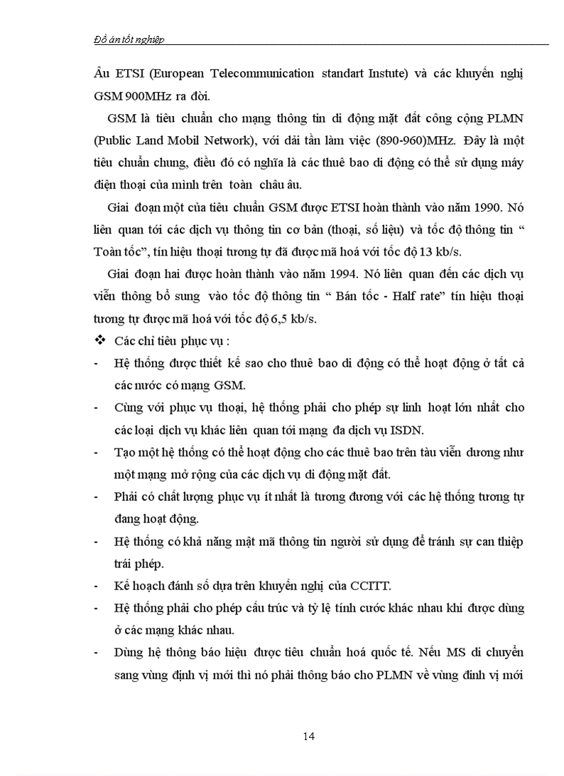 image for page Tổng quan về mạng thông tin di động GSM Và hệ thống báo hiệu số 7