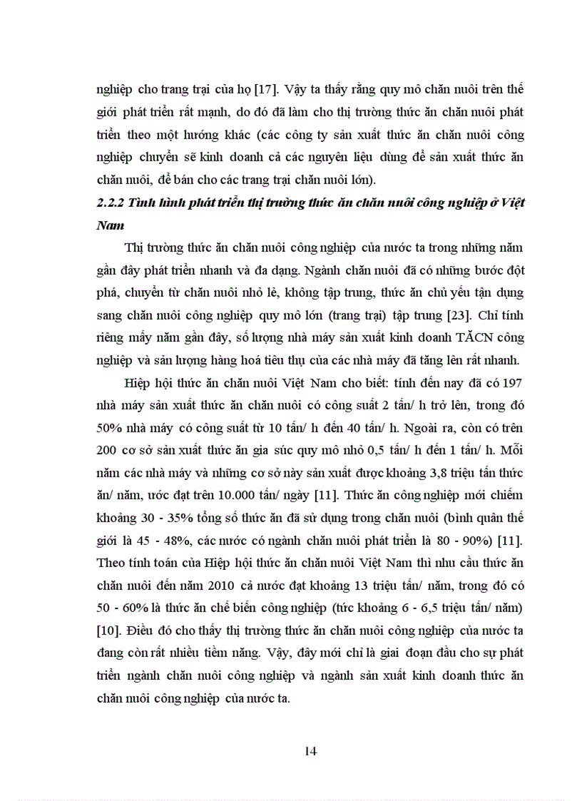 image for page Thực trạng và những giải pháp chủ yếu để phát triển thị trường thức ăn chăn nuôi của công ty cổ phần Nam Việt trên địa bàn tỉnh Thái nguyên