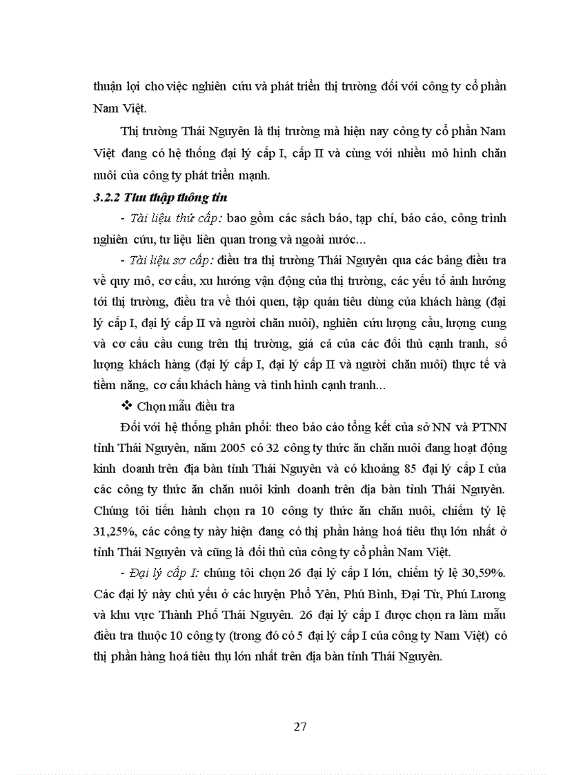 image for page Thực trạng và những giải pháp chủ yếu để phát triển thị trường thức ăn chăn nuôi của công ty cổ phần Nam Việt trên địa bàn tỉnh Thái nguyên